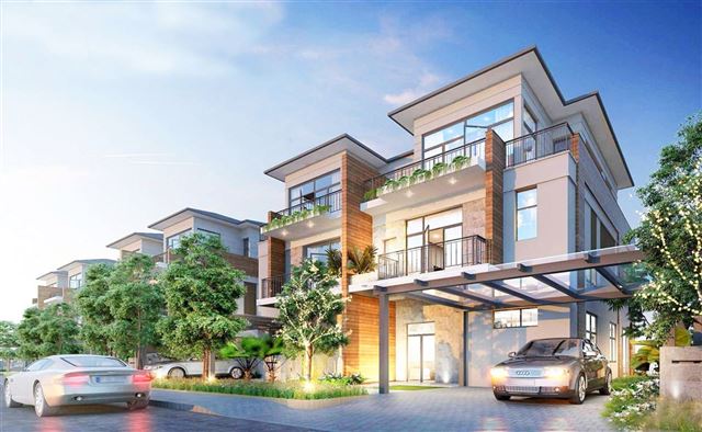 MỘT SỐ HẠNG MỤC THI CÔNG TẠI DỰ ÁN KHU BIỆT THỰ ĐẢO ECOPARK HƯNG YÊN