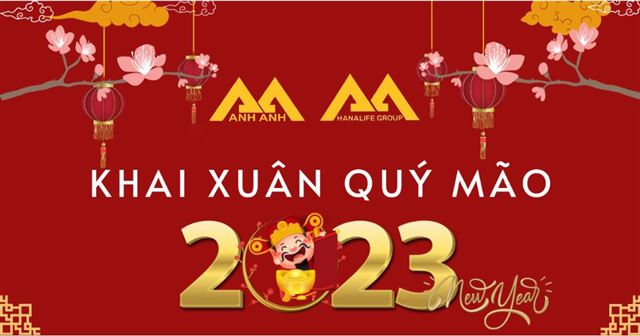 ANH ANH - HANALIFE GROUP KHAI XUÂN QUÝ MÃO 2023