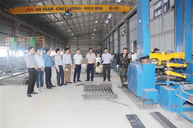 ĐỀ ÁN KHUYẾN CÔNG QUỐC GIA NĂM 2022 - MÔ HÌNH “TRÌNH DIỄN KỸ THUẬT SẢN XUẤT KẾT CẤU THÉP TIỀN CHẾ” 